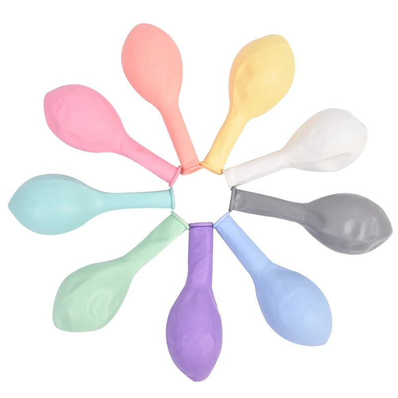 20pcs 12 inch Macaron Color Latex Balloons Helium Pastel Candy Birthday Party Baby Shower Baloons Arch Decoration - купить по