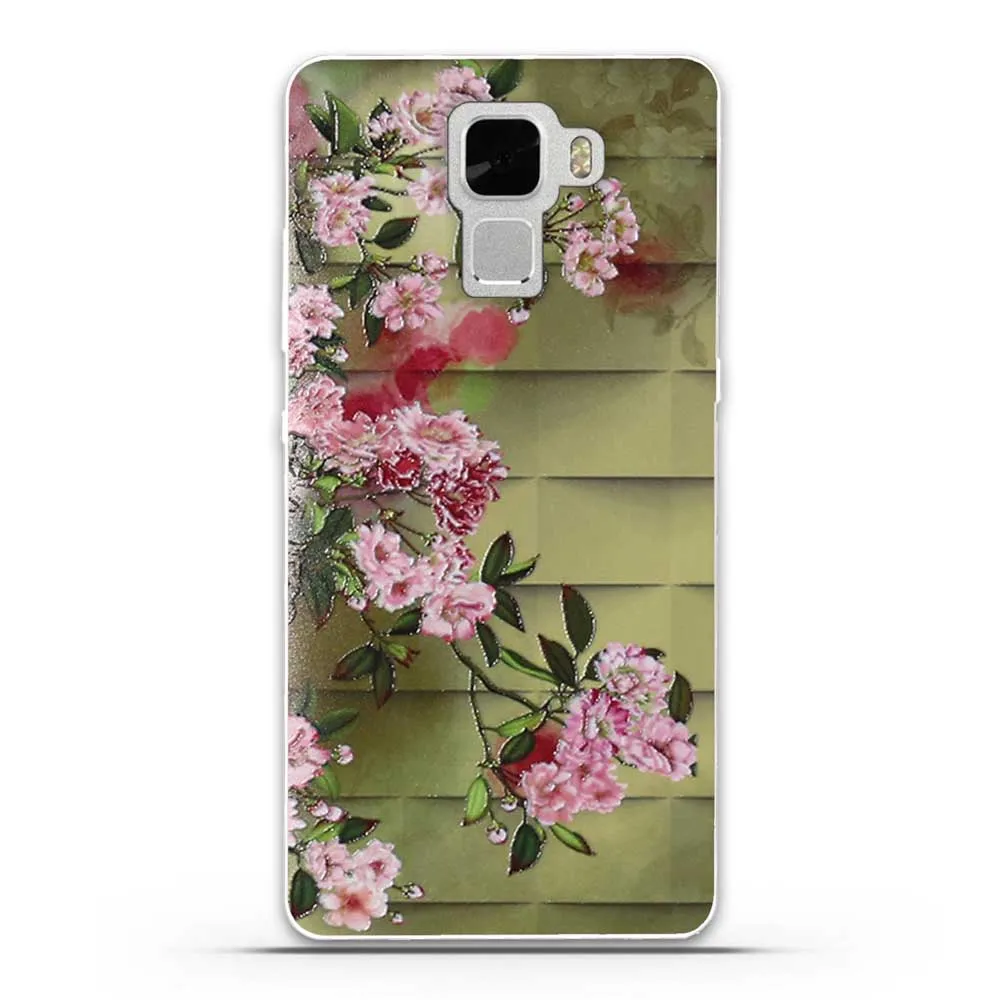 Для huawei Honor 7 Чехол Мягкий чехол для мобильного телефона c задний футляр, складной чехол для принципиально huawei Honor7 смарт-телефон задняя крышка ТПУ+ ПК защитный чехол