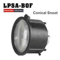 falcon eyes lpsa bof light extender 3 times exposure value conical snoot flash for canon nikon with 10pcs color filters