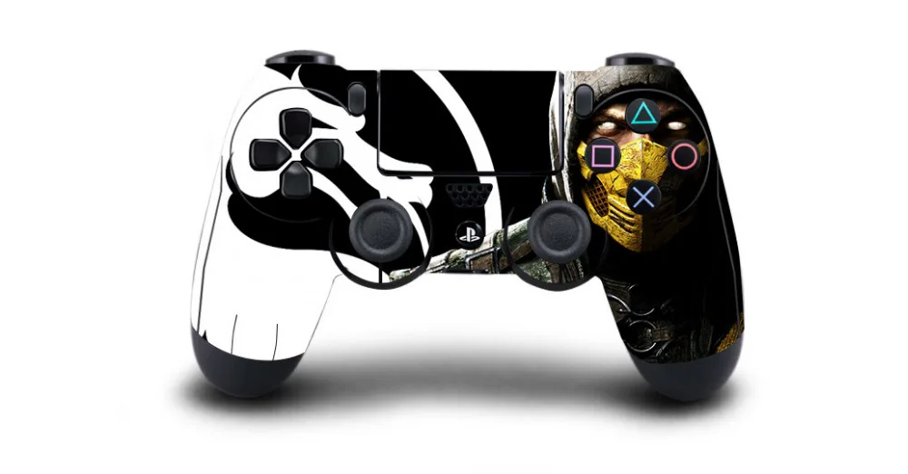 1 шт. Mortal Kombat PS4 переводная картинка Наклейка виниловая пленка для Sony PlayStation 4