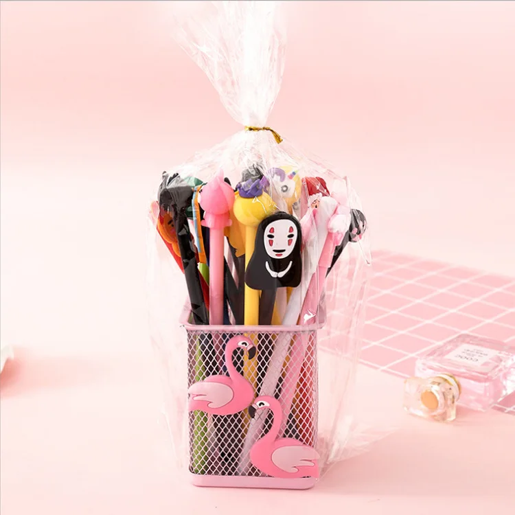 A 20 шт./компл. гелевая ручка Kawaii caneta Творческий lapices Единорог papelaria kalem стационарный материал Эсколар милые boligrafo - Цвет: A