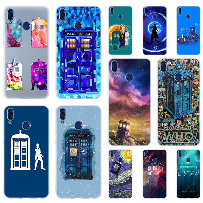Силиконовый чехол Tardis Box Doctor who для Huawei Honor 30 20 10 9 Lite 30pro 20pro 30s 10i 9a 8a чехлы телефонов