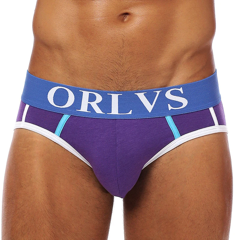 ORLVS 2019 мужские сексуальные трусы брифы из хлопка нижнее белье cueca cuecas OR13| |