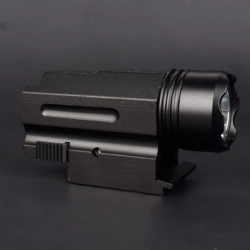 

Airsoft Mini Pistol Light QD Quick Detach Handgun Flashlight LED Rifle Gun Tactical Torch for 20mm Rail Glock 17 19 18C 24