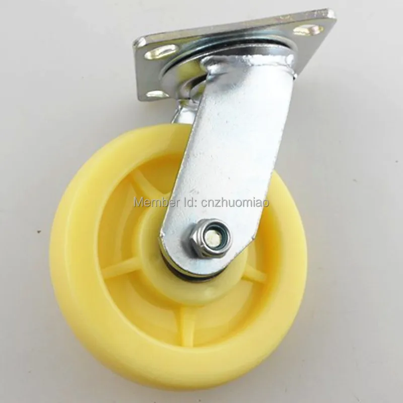 4 шт 6 дюймовое сверхмощное поворотное нейлоновое колесо|wheel caster|nylon casterswivel wheel caster