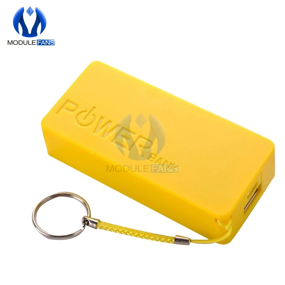 Внешний аккумулятор USB 2X18650 зарядное устройство для аккумулятора чехол