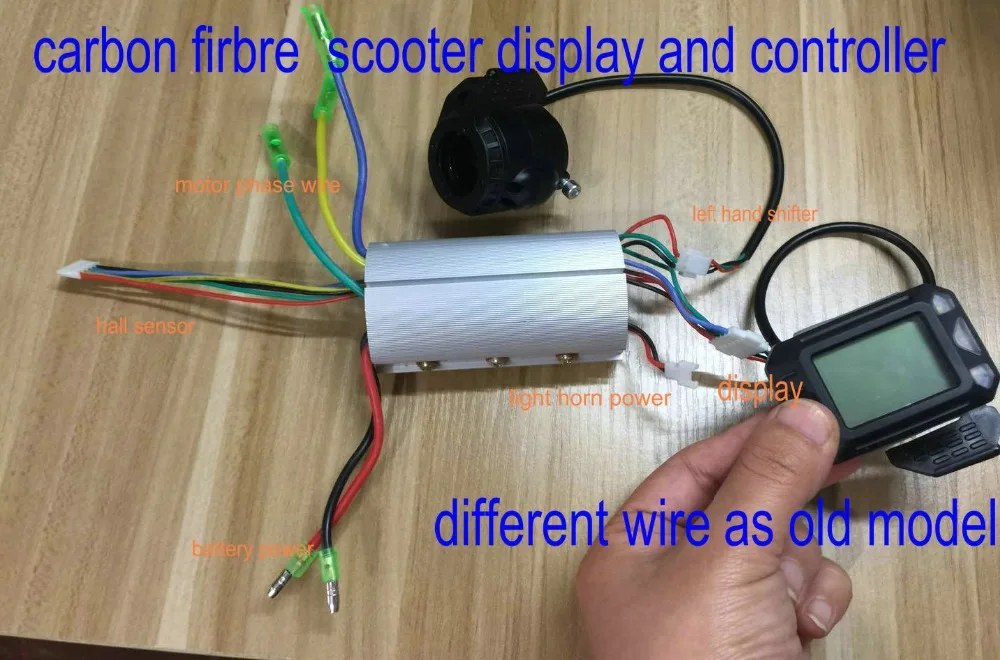 Спидометр с переключателем передач + контроллер 24v36v48v250w350w рычаг левого ручного