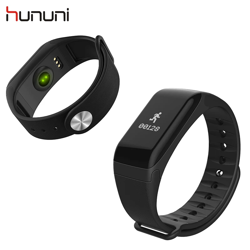 Hununi F1Smart браслет 0 66 дюймов монитор артериального давления Браслет