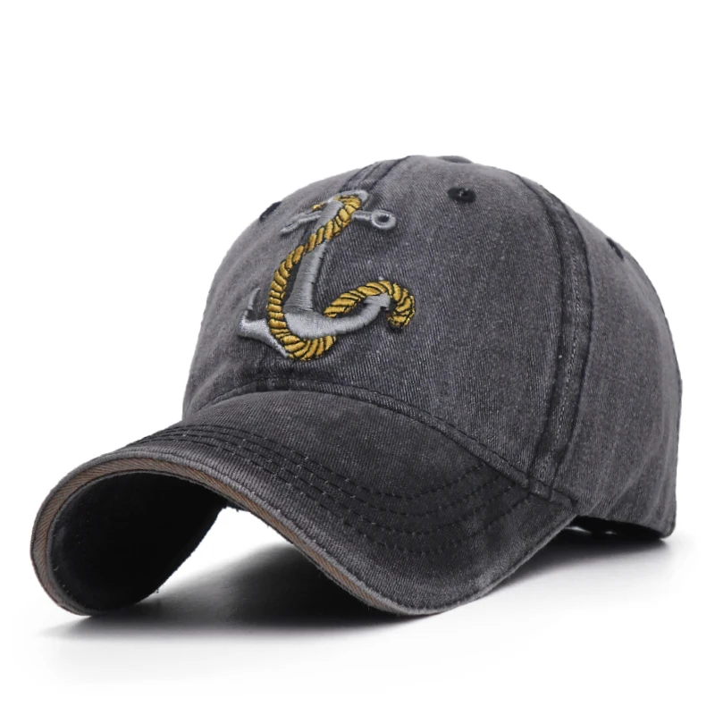 Черный Винтаж мыть Мягкий хлопок Бейсбол Кепки Для мужчин Casquette бренд Для женщин Snapback Кепки s 3d шляпа c вышивкой, для отца Повседневное спортивные Кепки - Цвет: Черный