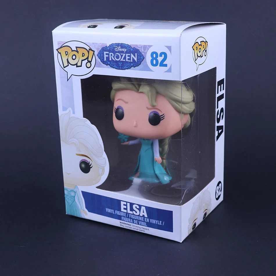 Funko ПОП Аниме Принцесса Эльза Олаф Фигурку Коллекция Виниловых Bobble Глава Фигурка