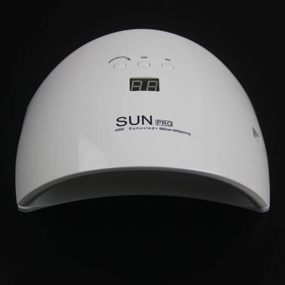 УФ лампа для ногтей 48 Вт SUNPRO с красным светом ухода за кожей профессиональная