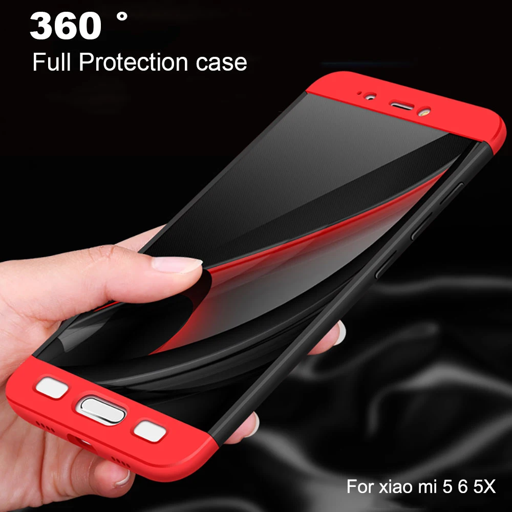 Luxury Cases for xiaomi mi 5 5X A1 6 mi5 mi6 Cover Hard Back Protective Phone Capas Dirt-resistant Coque Anti-Kn |