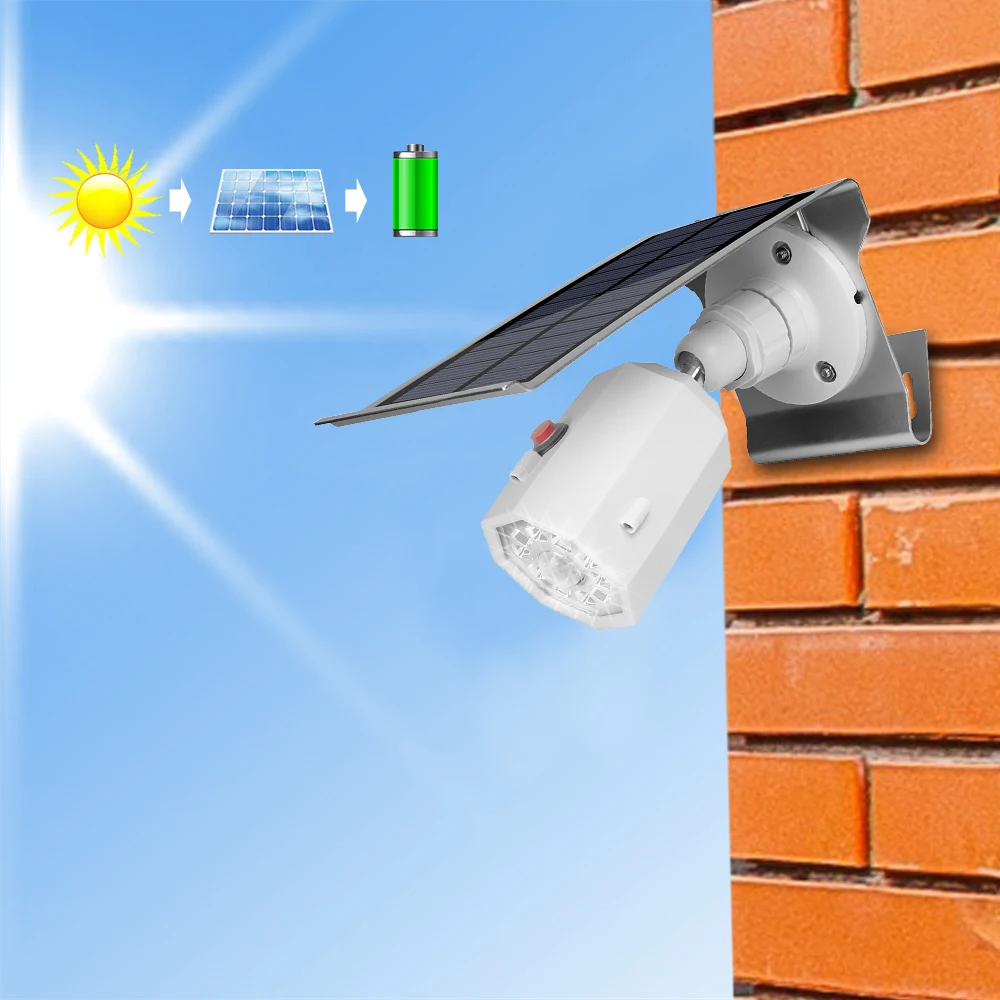 10 Led датчик движения свет водонепроницаемый Солнечный садовый Высокая муляж