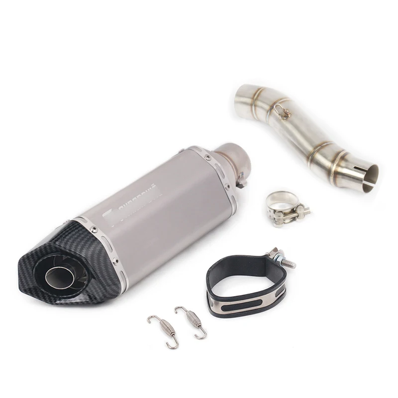 CBR300 CB300F CB300R Motorcycle Slip on Muffler Silencer Escape Mid Link Connect Tube for Honda | Автомобили и мотоциклы
