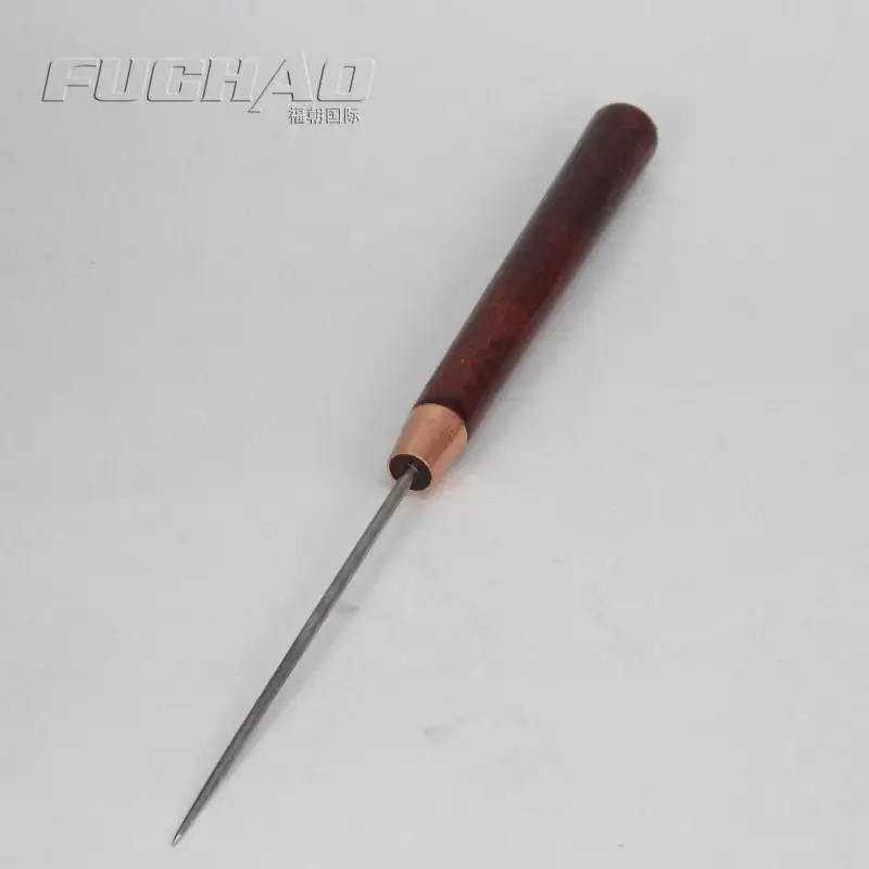 Black Wooden Handle Awl (Carbon Steel With handle)160mm Cloth Tool Sewing Machine Parts | Дом и сад