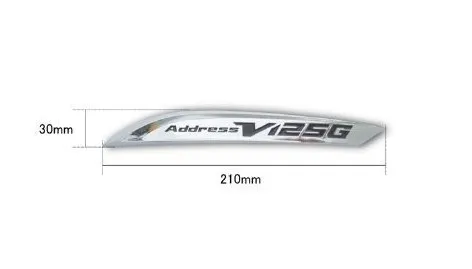 Для SUZUKI Address V125g Мотоцикл Скутер Обтекатель тела наклейки логотип стикер тела наклейки