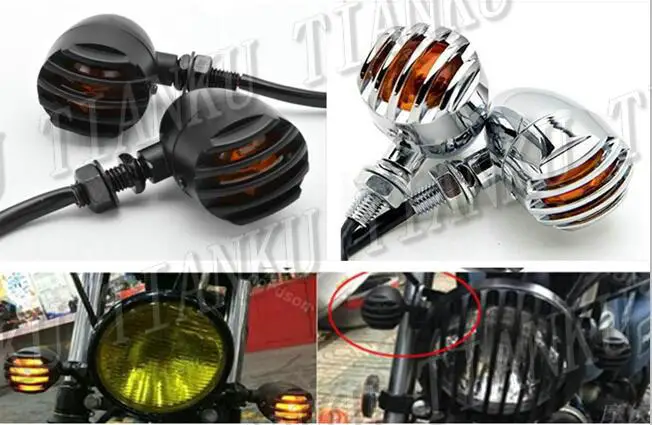 Универсальный металлический поворотник для Yamaha VStar 400 650 1100 1300 Virago Xv 250 535 750 Road Star
