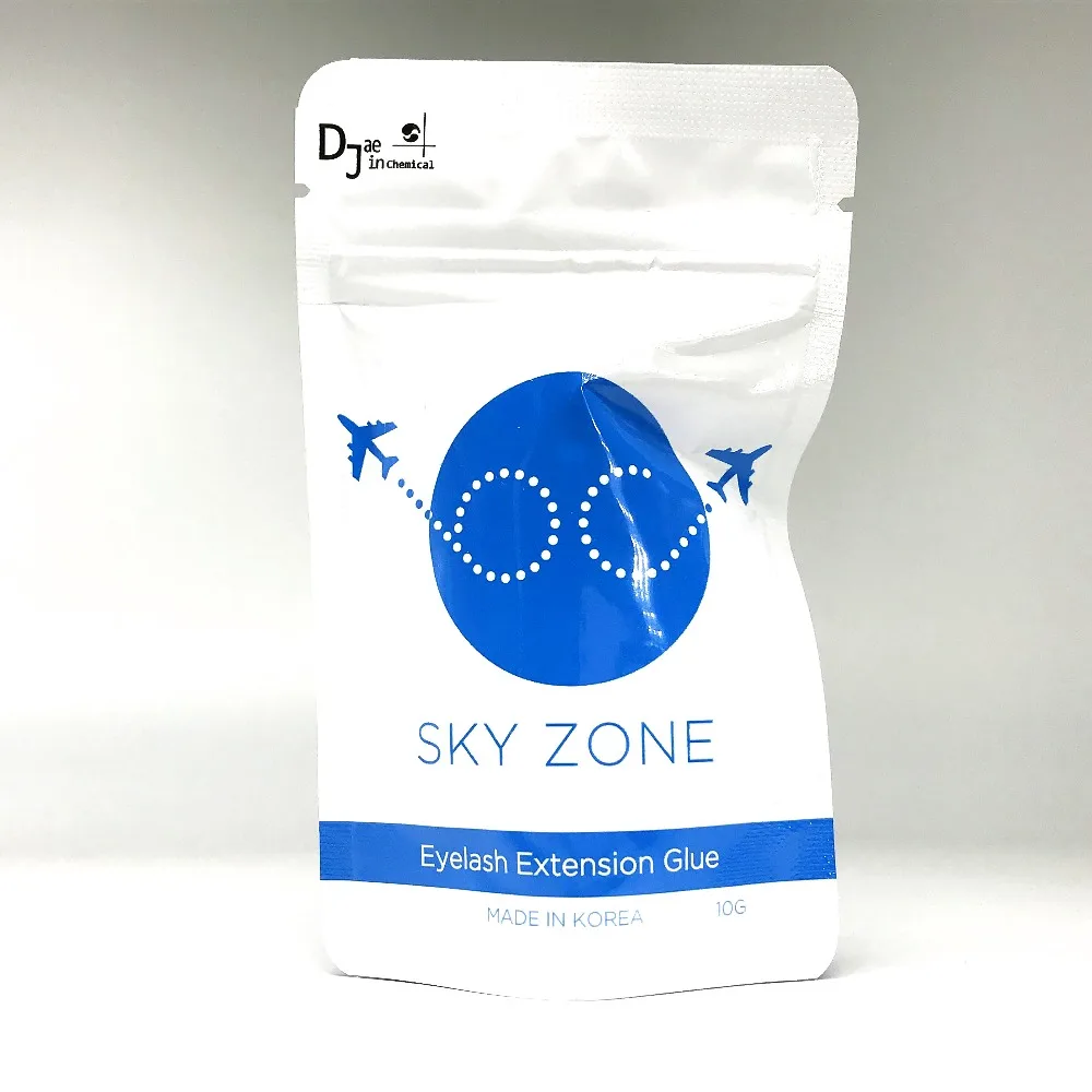 

3pcs Free Shipping Original Korea 2019 Strongest SKY ZONE Glue Professional Eyelash Extension Glue Fast Drying 1-2 seconds 10ml