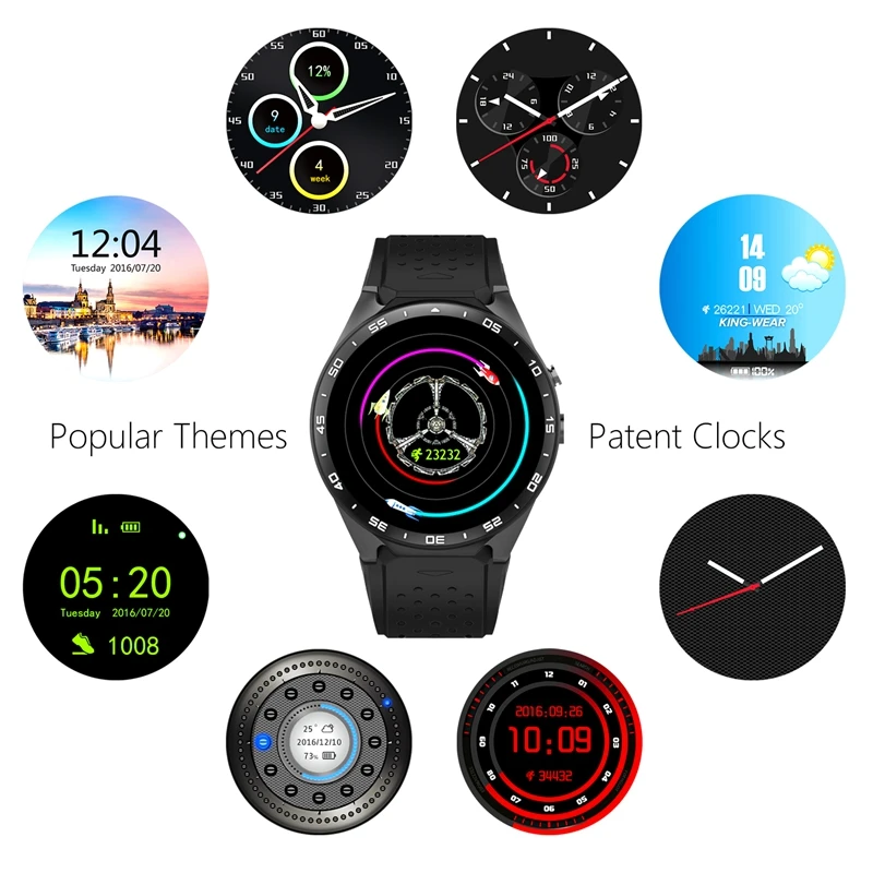Tohayie KW88 3G Wi-Fi Smartwatch сотовый телефон Bluetooth Smart часы Android 5 1 sim-карты Камера монитор