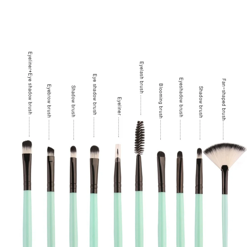 FRESHME 18 PCS Makeup Brushes Kits Professional Foundation Cosmetic Eyebrow Eye Shadow Brush Sets Tools Pinceaux | Красота и здоровье