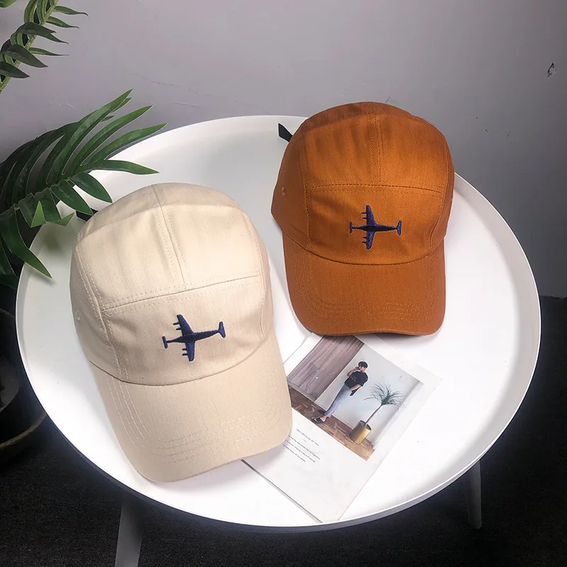 2019 Весна Лето Вышивка самолет уличная бейсболка хлопковая кепка Snapback спортивные