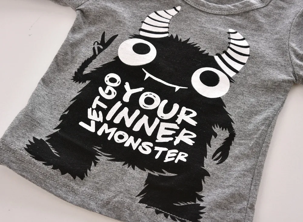 Одежда для маленьких мальчиков девочек модная футболка с длинными рукавами