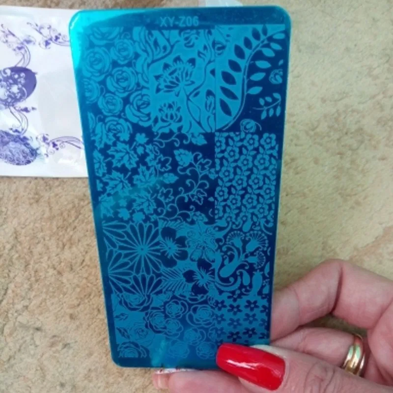 Пластины для штамповки ногтей 32 дизайна цветочный/геометрический/Ловец снов