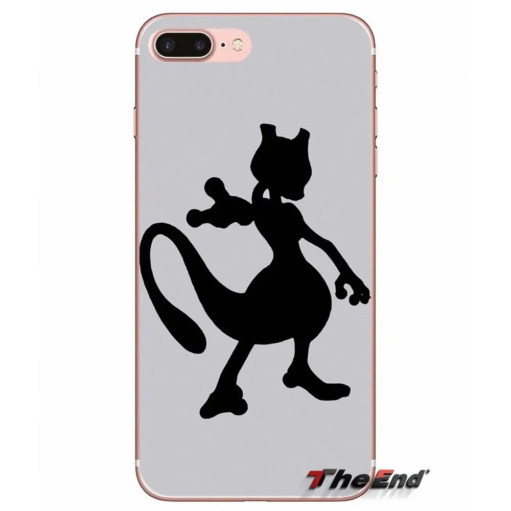 Стильная футболка с изображением персонажей видеоигр Аниме Покемон Mewtwo для sony