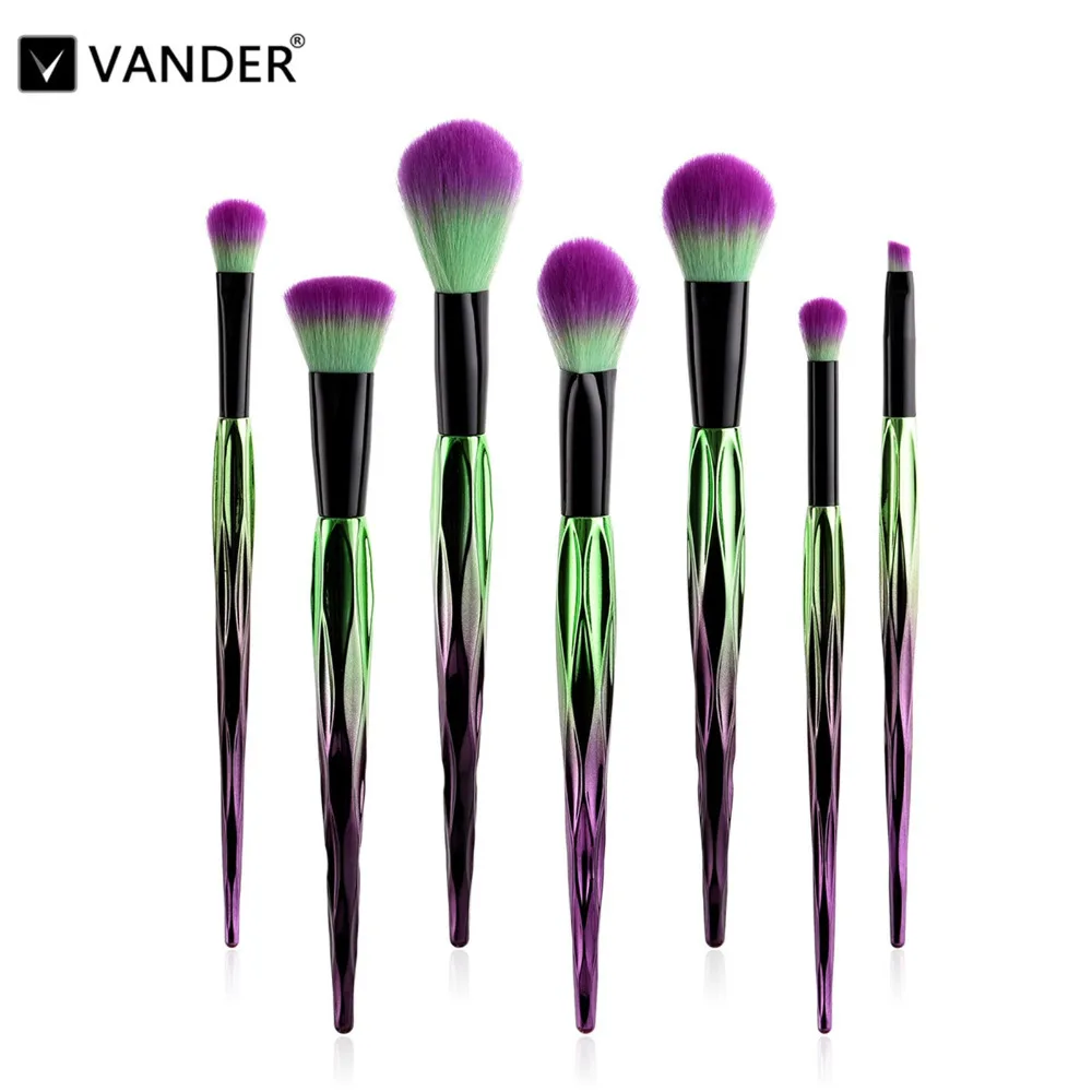 

7Pcs Makeup Brushes Set Eyeshadow Blending Brush Powder Foundation Eyebrow Lip Eyeliner Cosmetic Make Up Tools pincel maquiagem