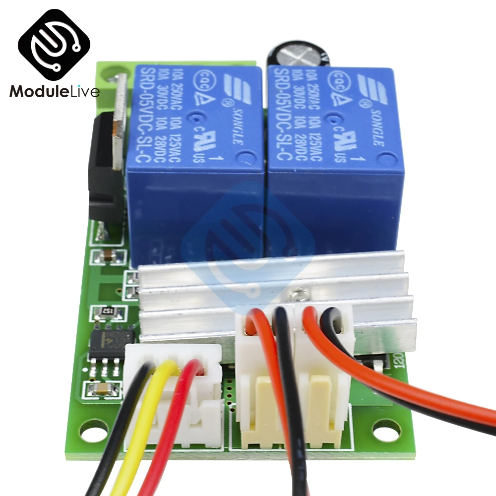 DC 12 V 24 V 3A PWM регулятор скорости двигателя постоянного тока регулируемое Управление скоростью Реверсивный релейный модуль 6 V-28 V 21 kHz 1203BS