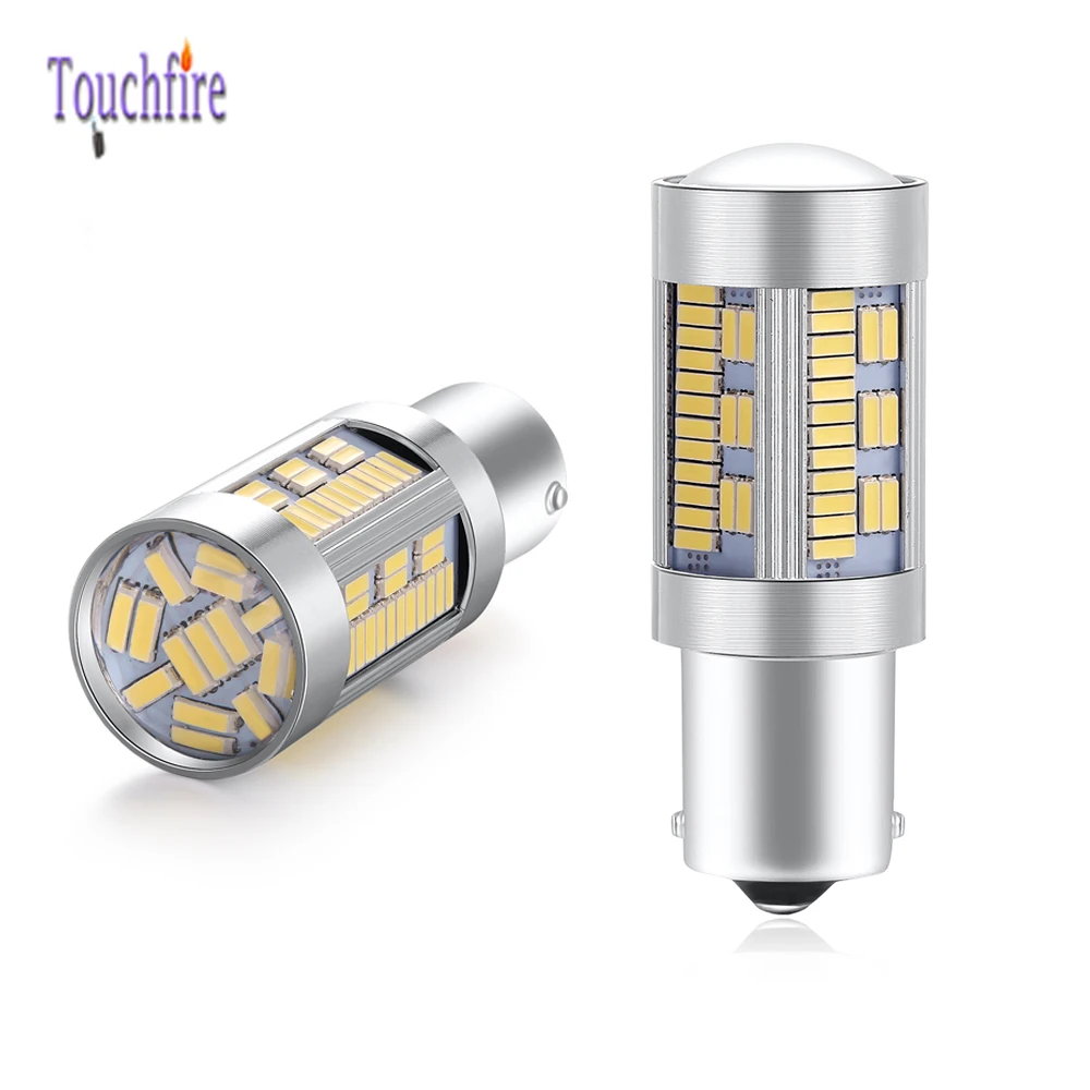 4 шт. 1156 P21W PY21W T25 P27W T20 W21W автомобильная лампа 4014SMD 105LED Canbus НЕТ ОШИБОК Нет гипер