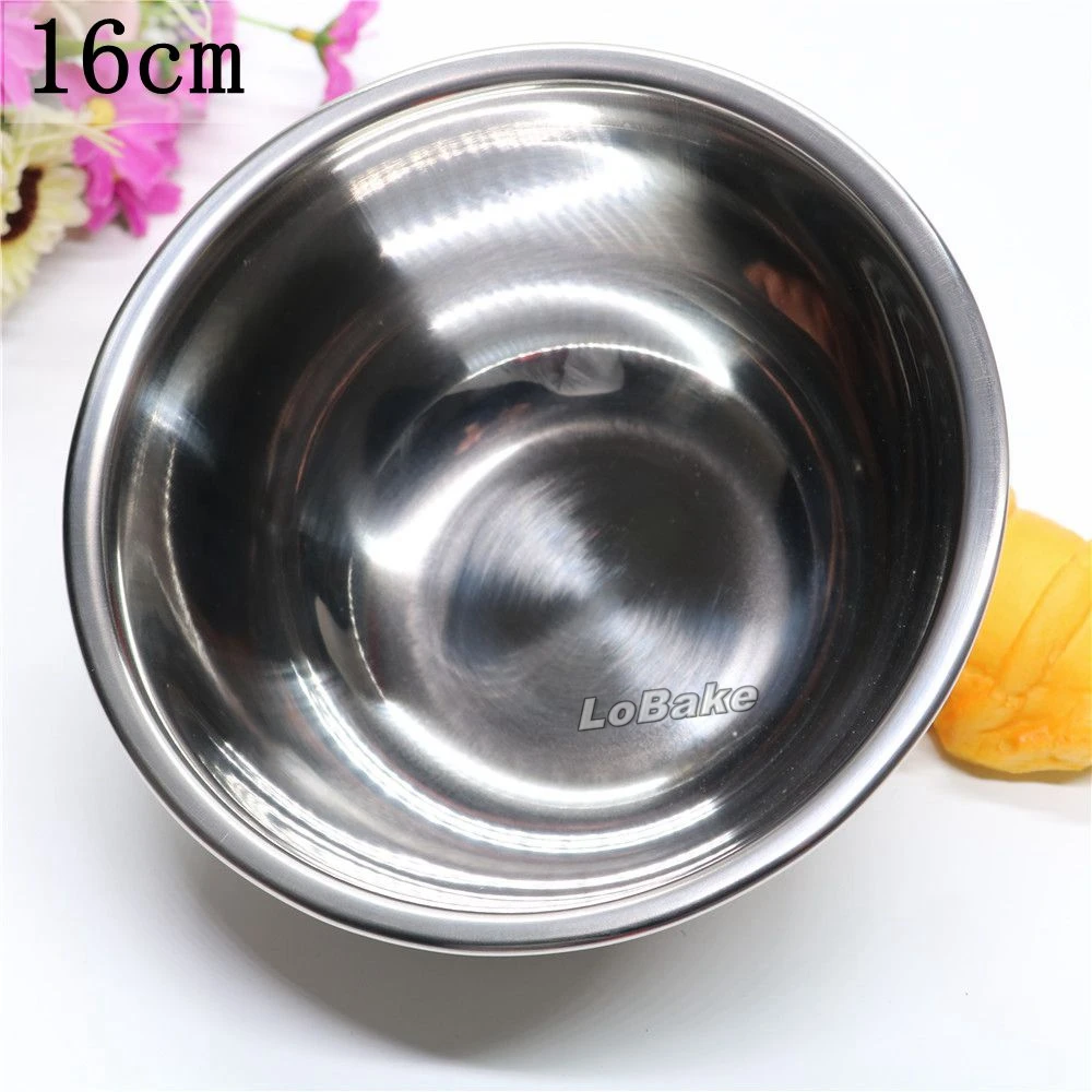 16 см многофункциональная кастрюля из нержавеющей стали для взбивания яиц миски