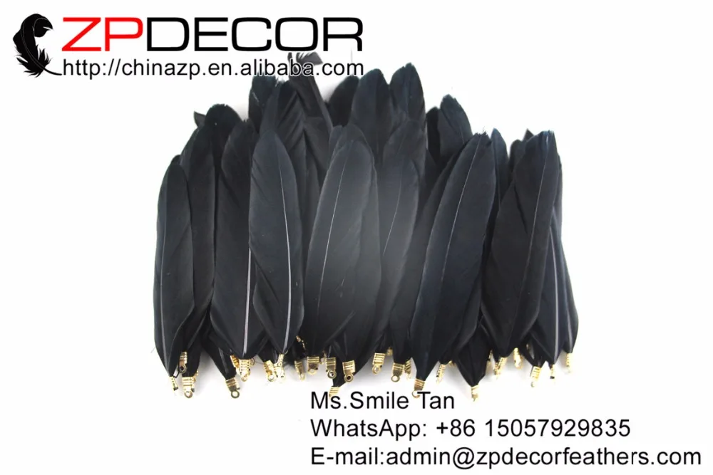 Zpdecoration 5 10 см (3 6 дюймов) 100 шт. тщательно изготовленные высококачественные черные