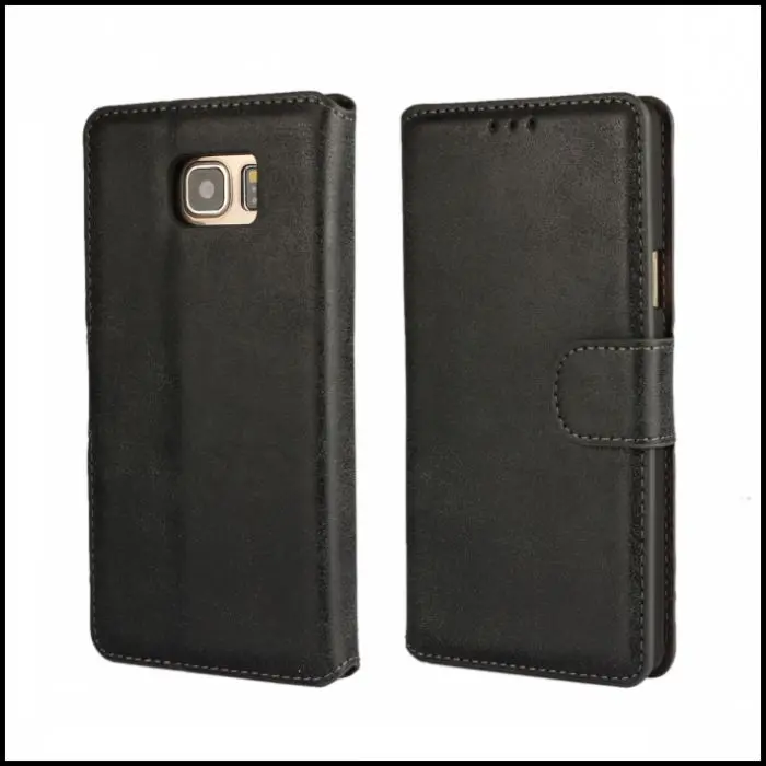 Для Samsung Galaxy Note 5 Матовый Кожаный Бумажник Stand Case Cover Мобильный Телефон Сумка |