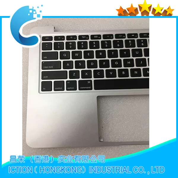 Оригинальный A1502 Topcase с английской клавиатурой для MacBook Pro Retina 13 3 дюймов 2015 лет
