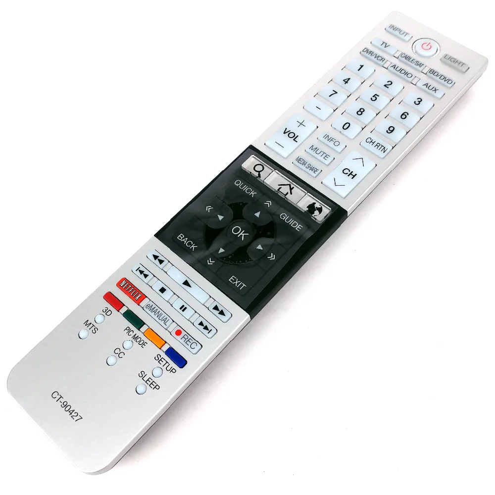 Новый оригинальный пульт дистанционного управления для Toshiba 3D LCD TV CT-90427 Fit CT-90428