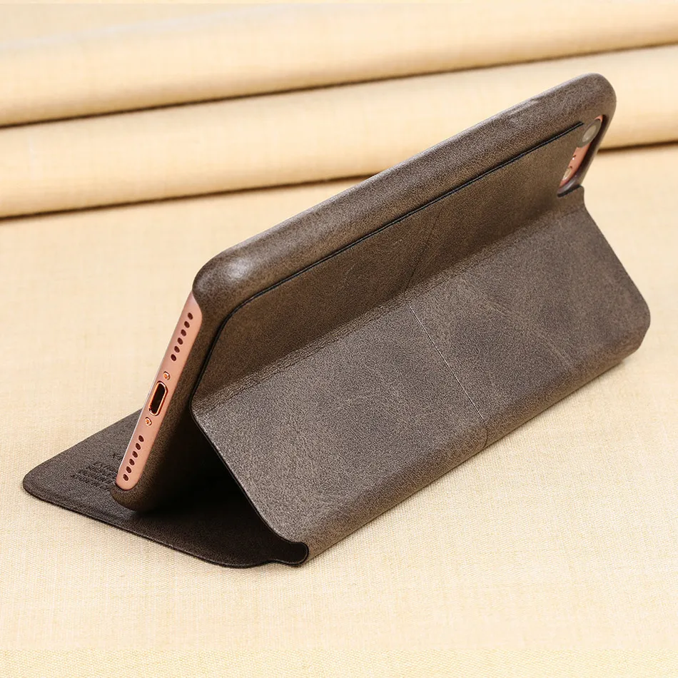 X Level роскошный ковбойский ультра тонкий ностальгия pu кожаный флип чехол для