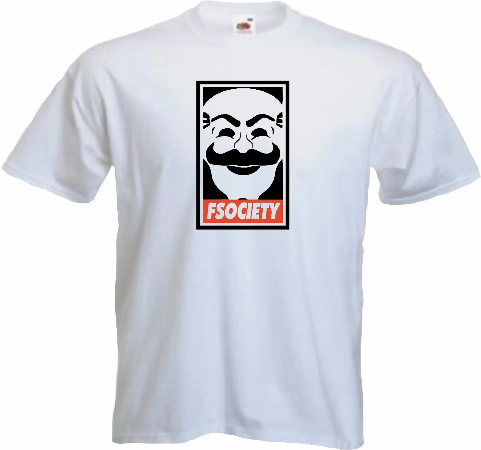 MR ROBOT F SOCIETY-Мужская детская футболка | Мужская одежда