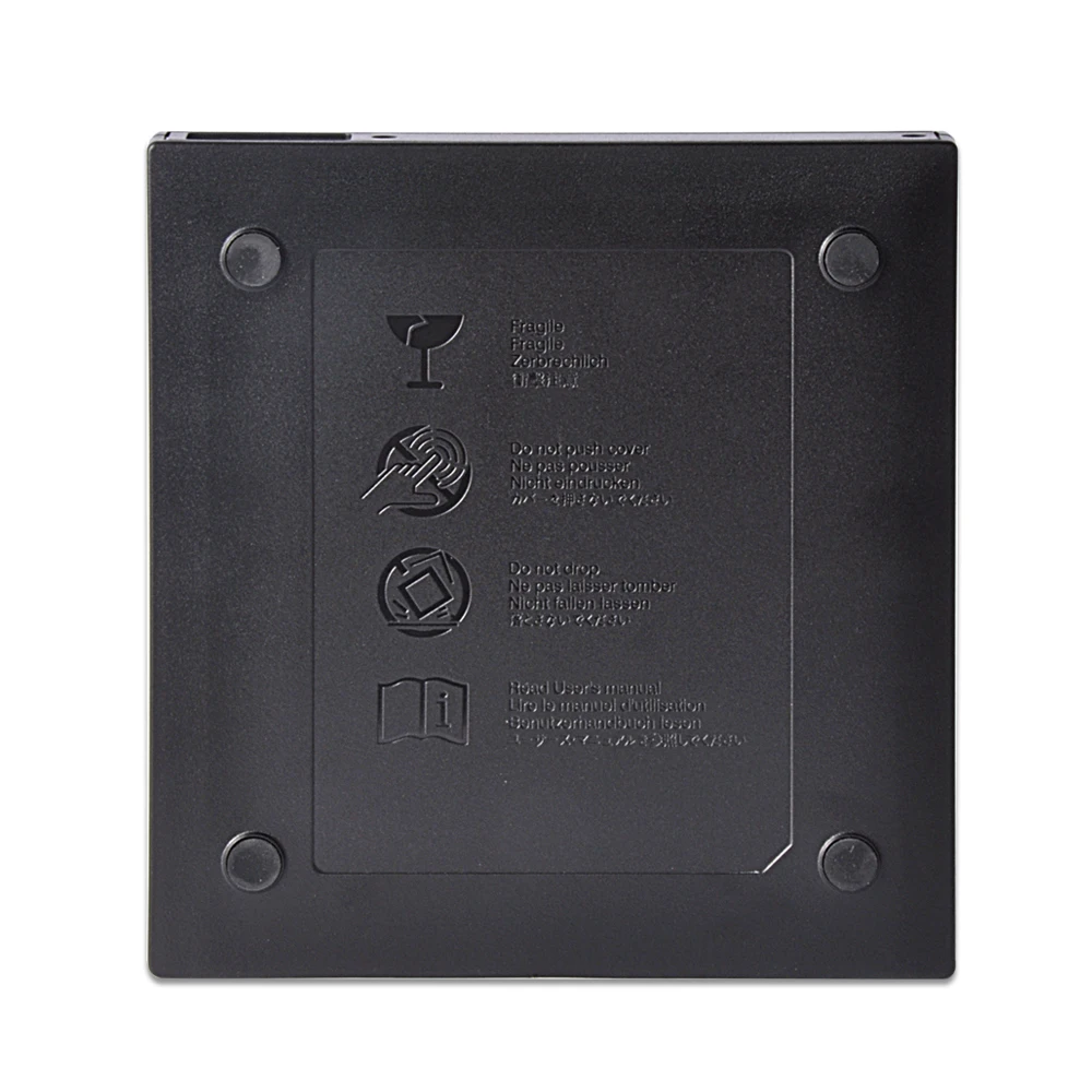 DeepFox новая модель USB 3,0 12,7 мм полированный корпус оптического привода CD DVD RW Caddy ECD012-SU3