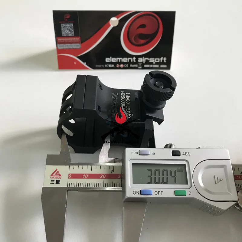 Элемент Softair M2 Weaver Rail Wilcox кронштейн для прицела Ring 30 мм крепление MK18 comp 20 планки