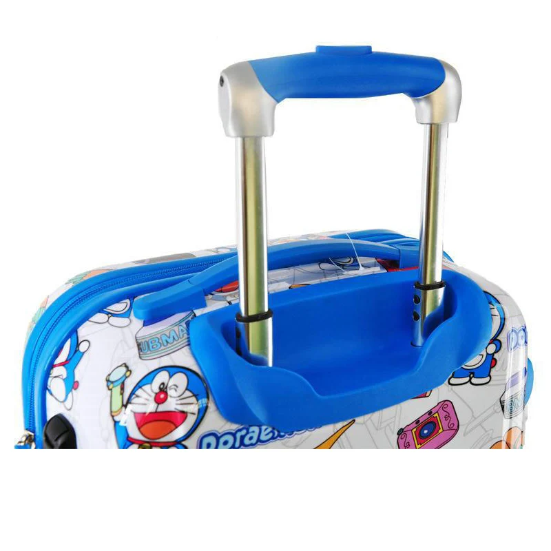 Новый Дорожный чемодан Doraemon с мультяшным котом сумка для багажа на колесиках