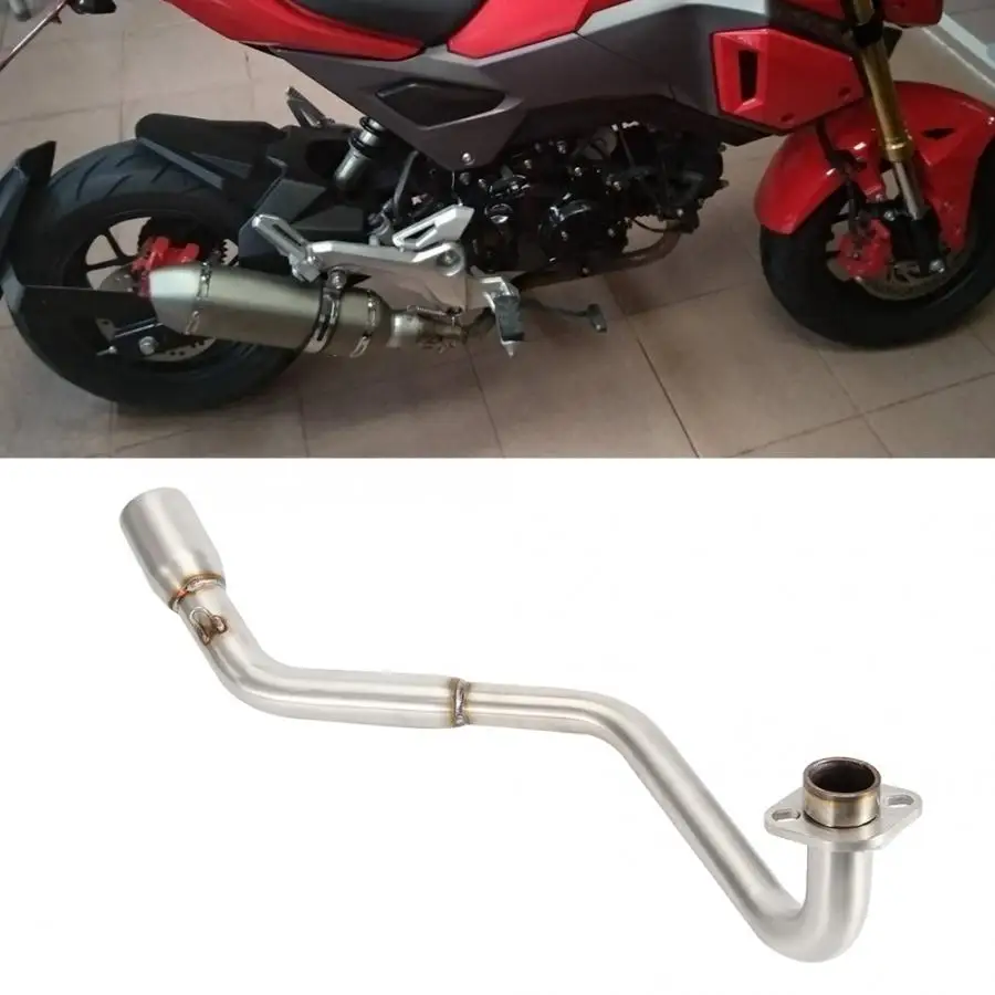 Для HONDA MSX125 2013 2014 2015 2016 2017 2018 2019 модификация мотоцикла выхлопная труба средней