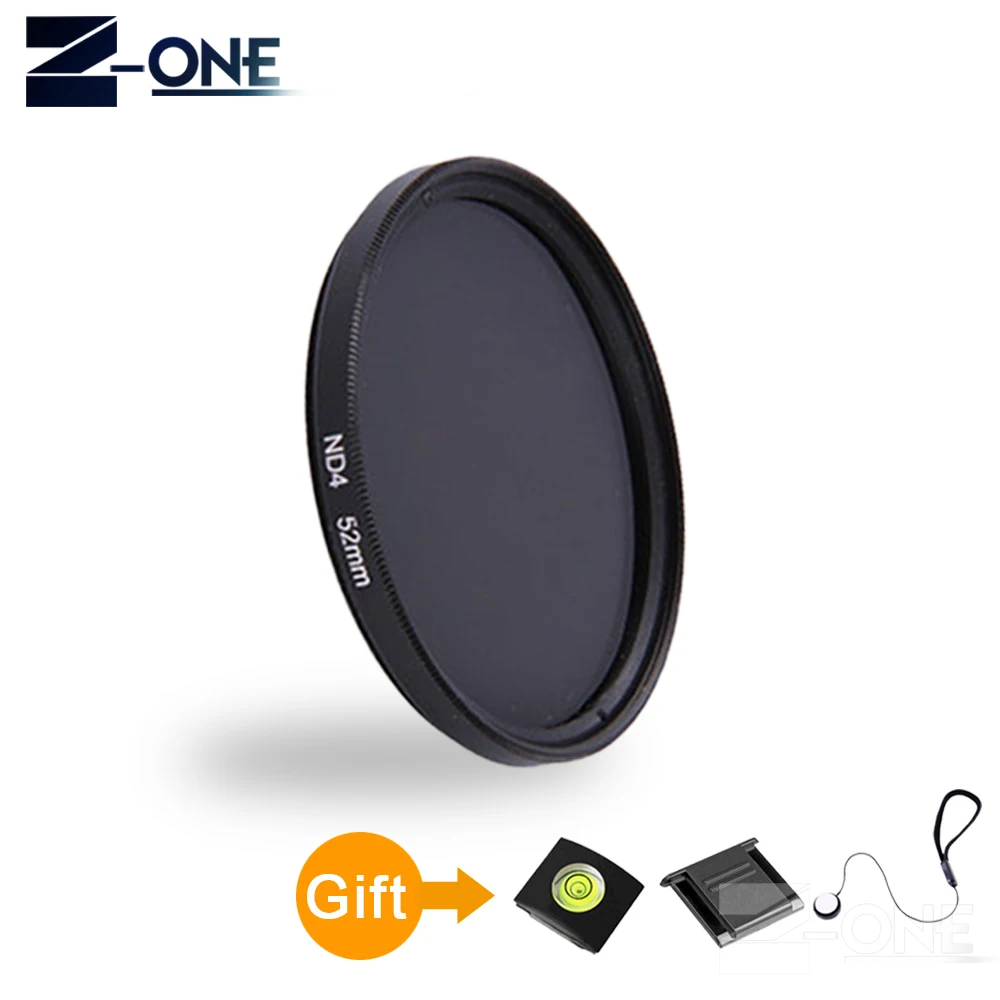 Sonovel ND2 4, 8 фильтр для объектива 37 40,5 43 46 49 52 55 58 62 67 72 77 82 мм набор УФ-фильтров с нейтральной плотностью для цифровой зеркальной камеры Canon Nikon sony объектив Камера - Цвет: Зеленый