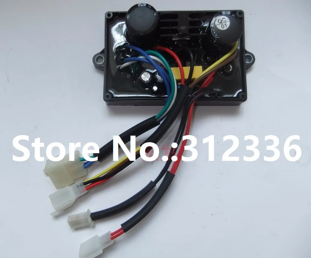 Сварочный генератор с 4 розетками Однофазный дизельный бензиновый 12 проводов 5