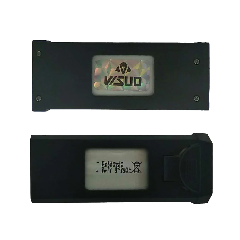 XS809W XS809 XS809HW Оригинальная батарея 3 7 в 900 мАч аккумуляторная LiPo для VISUO FPV
