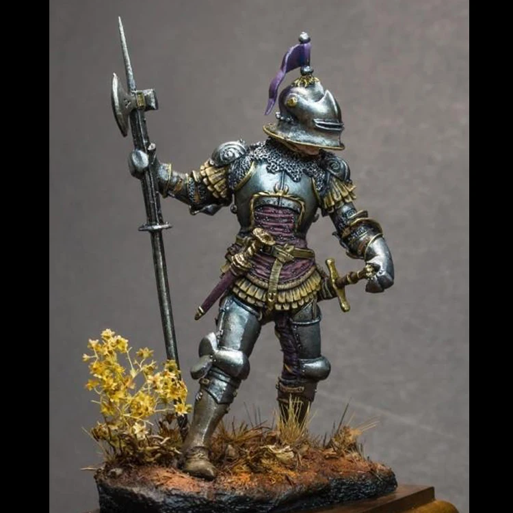 Набор для самостоятельной сборки 75 мм из смолы модель 15th Century Brave Armor Warrior R53|Наборы