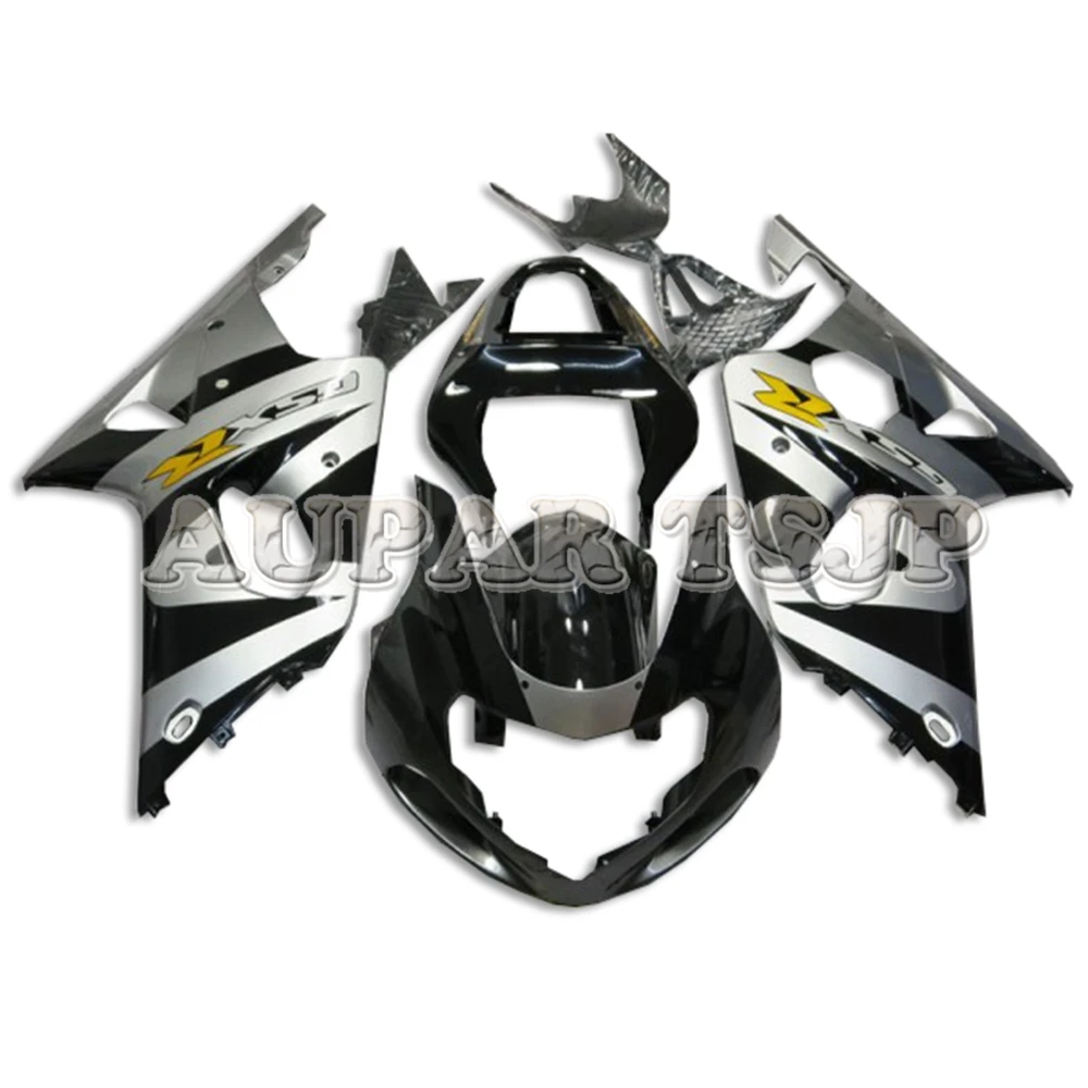 

Injection ABS Full Motorcycle Fairing Kit For Suzuki GSXR1000 K1 K2 2000 2001 2002 00 01 02 Bodywork Kit Black Silver Cowlings