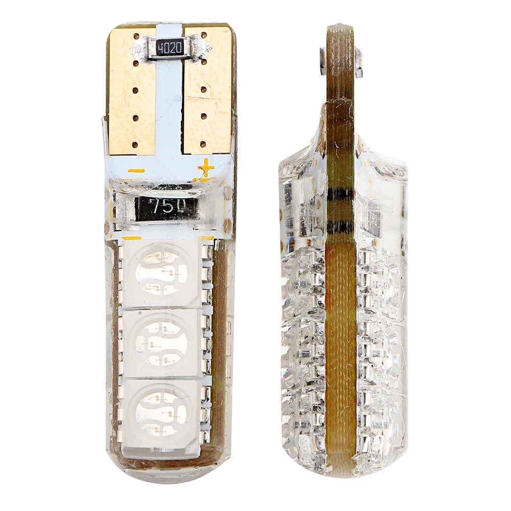 YM E Bright 2 шт. T10 печатная плата 194 168 5050 6 SMD W5W Кремниевая лампа для чтения 12 В