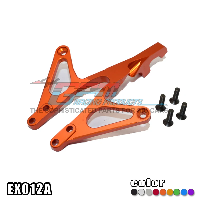 Осевой EXO 1/10 4WD TERRA Багги (AX90015) Передняя Скоба из сплава для шасси-1 шт. EX012A | Игрушки