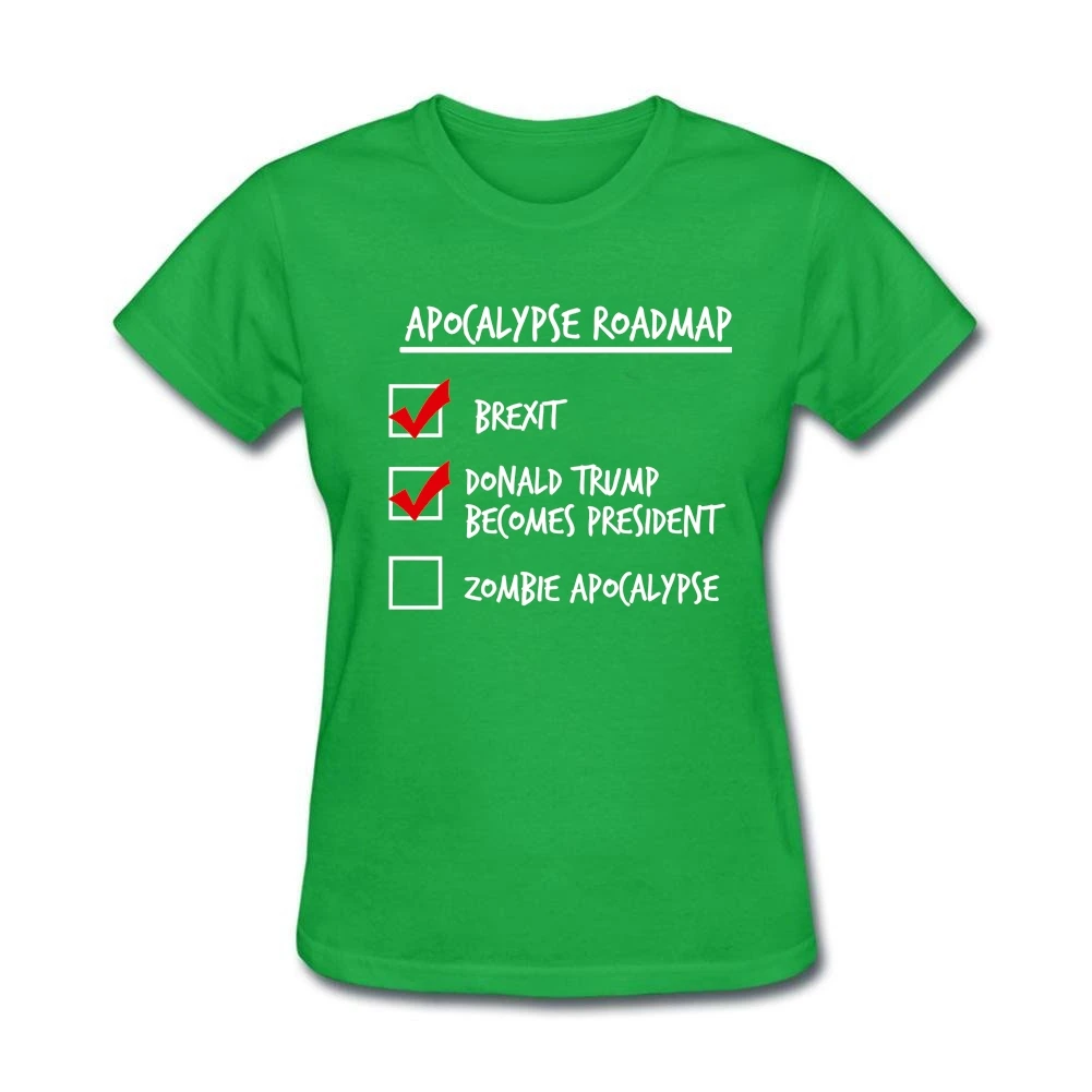 Woman Kawaii Apocalypse Roadmap T Shirt Short-sleeve Costumes Cheap Sale Natural Websites Sexy O-neck Fashion Casual Cotton | Женская
